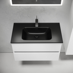 Тумба подвесная под раковину Sancos Urban, белый глянец 790х450х550