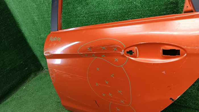 Дверь задняя левая Ford Fiesta 6 (2008-2019) Хэтчбек