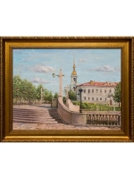Картина маслом Санкт-Петербург Шафиев