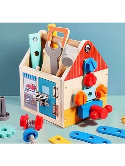 Набор инструментов детский деревянный конcтруктор