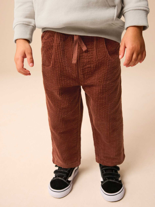 Брюки вельветовые для мальчика Next 587-024, Кирпичный