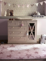 Ковер + Наволочка Lorena Canals Vintage Lavanda (120 x 160 см)