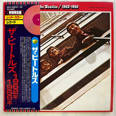 The Beatles ‎– 1962-1966 2LP (Япония 1978г.) Red