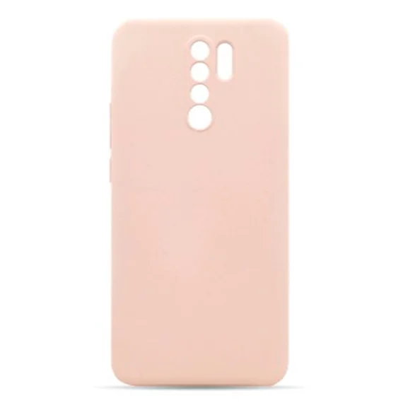 Силиконовый чехол Monarch Premium для Redmi 9 (Пудровый)