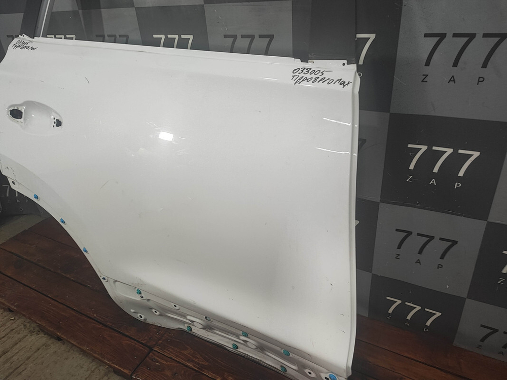 Дверь задняя правая Chery Tiggo 8 Pro 21-нв Б/У Оригинал 551000437AADYJ