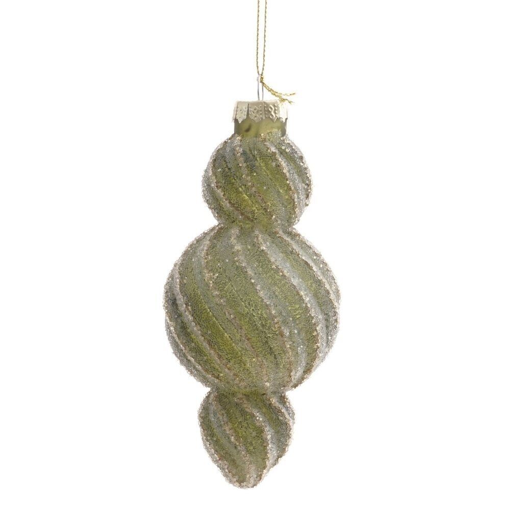 GAEM Украшение новогоднее "Фигурная сосулька", L6 W6 H14 см, 3в.