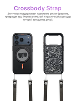 XTREM Чехол для Apple iPhone 17 Pro с экраном на задней панели, черный