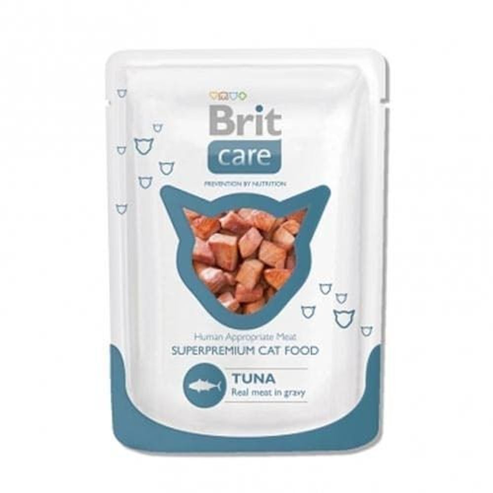 Brit Care Cat Пауч д/кошек &quot;Тунец&quot; 80гр