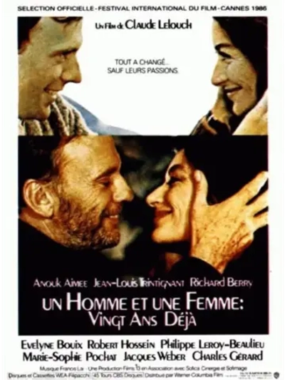 Мужчина и женщина 20 лет спустя (1985) (DVD-R)