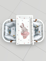 Доска для пеленания BUBO BABY "LUX PRO" 80х50 см с фиксаторами и ростомером