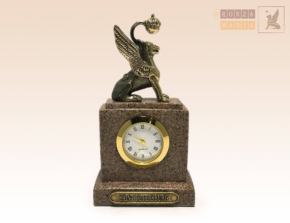 часы Грифон - Гранит