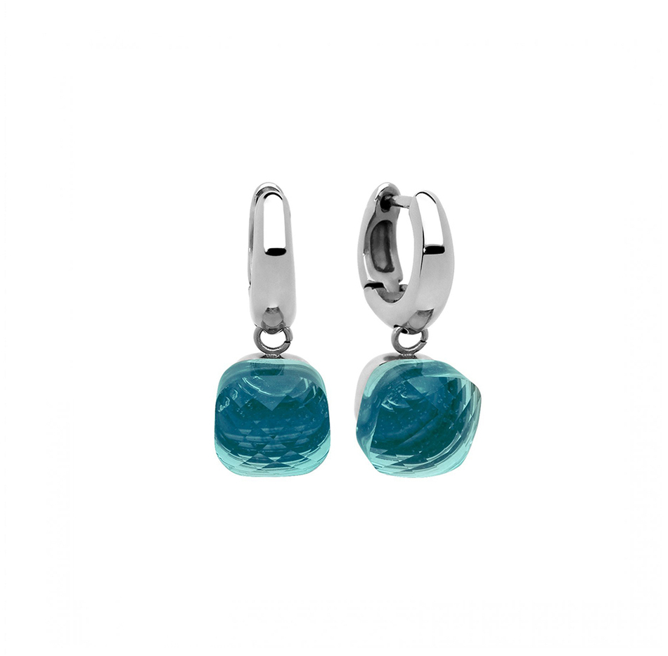 Серьги Qudo Firenze blue apatite 300030 BL/S