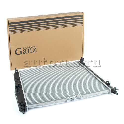 Радиатор основной CHEVROLET Aveo 05-08 /МКПП/AC+ GANZ GIF07101