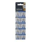 Батарейка GoPower G9/LR936/LR45/394A/194 BL10 Alkaline 1.55V