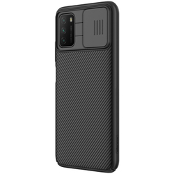 Чехол от Nillkin для Xiaomi Poco M3, серия CamShield Case с защитной шторкой для задней камеры