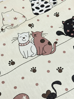 Одеяло тонкое Коты