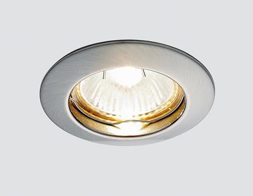 Точечный светильник 863A SN MR16 сатин/никель Ambrella