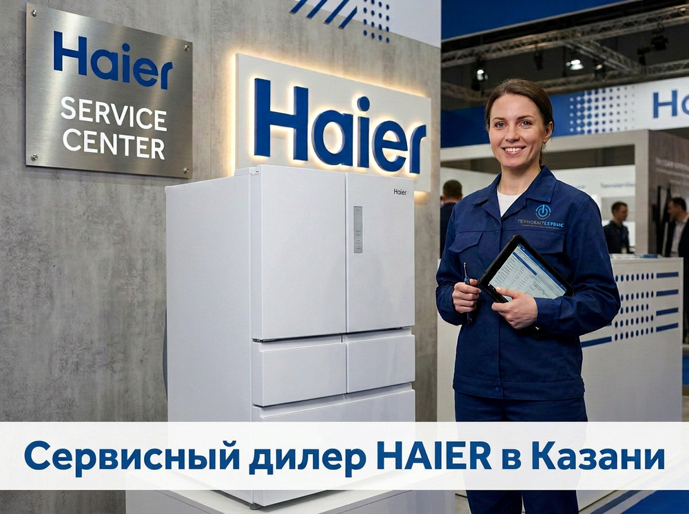 Ремонт холодильника Haier в Казани