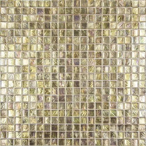 Стеклянная плитка-мозаика Rose 15 WMJ 130 золото желтый