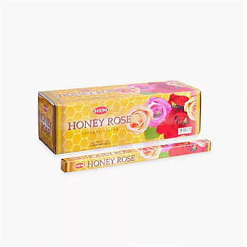 HEM Honey Rose четырехгранник Благовоние Мед Роза