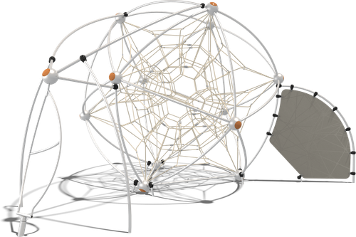 Гибкие элементы для лазания Феникс (паттерн Vector)