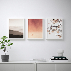 IKEA BILD  (ИКЕА БИЛД)  -  Плакат, в тумане, 30x40 см