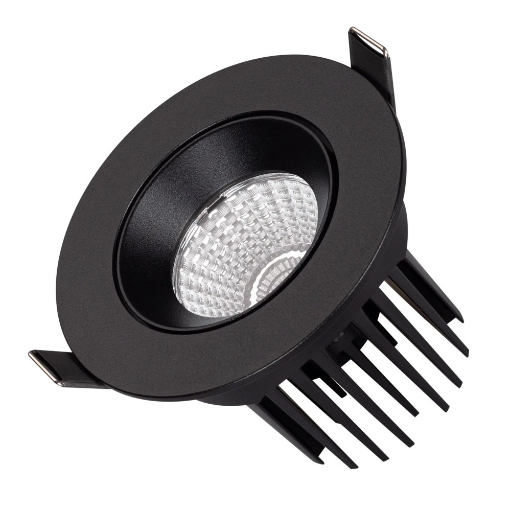 Светильник MS-ATOLL-BUILT-TURN-R94-10W Warm3000 (BK, 60 deg, 230V) (Arlight, IP54 Металл, 5 лет) 041574