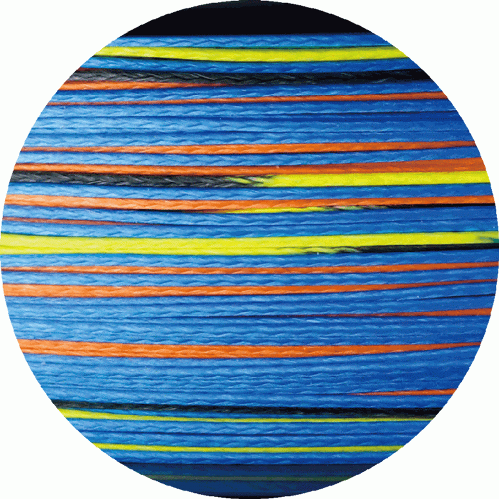 OWNER Шнур Kizuna EX X8 Broad PE multi color 150м 0.17мм 9.9кг