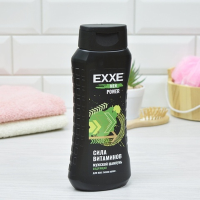 Шампунь мужской "Бодрящий" 400мл POWER EXXE MEN