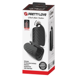 Черный мастурбатор с вибростимуляцией головки Black Glans Trainer