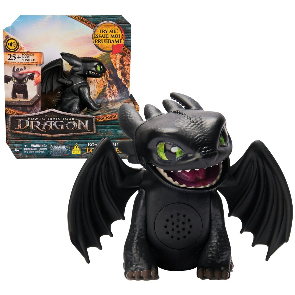 How to Train Your Dragon - Toothless Интерактивная фигурка 25 звуков 20151465
