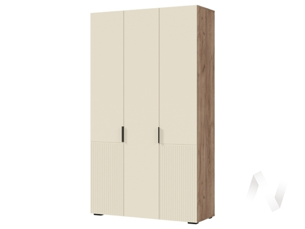 Шкаф 3-х створчатый ШК 03 МС Соната (дуб крафт табачный/кашемир)