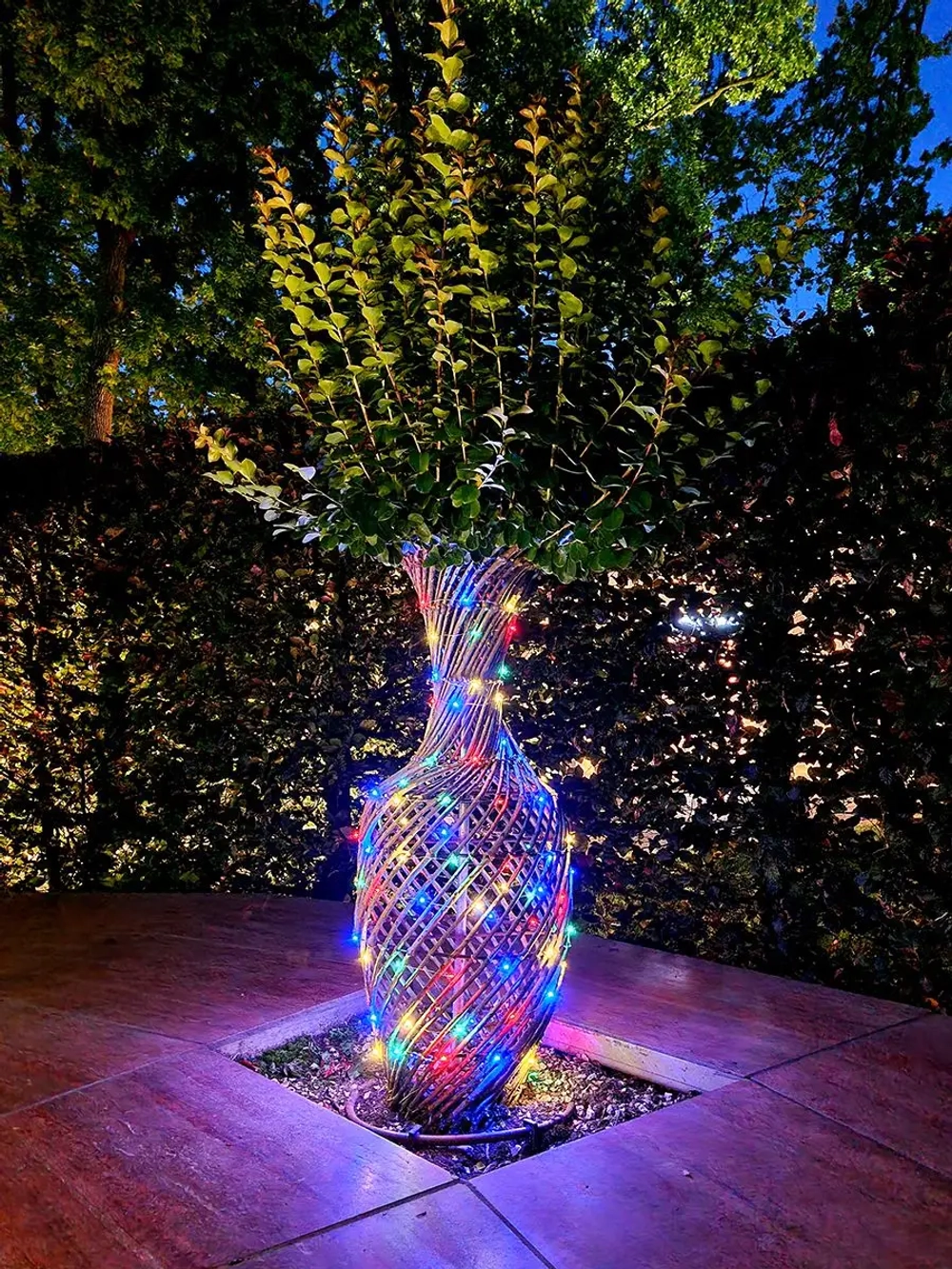 Гирлянда уличная на солнечной батарее