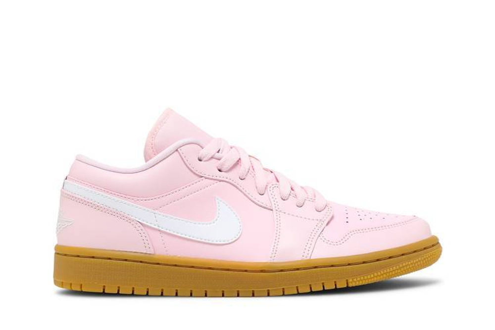 Кроссовки Jordan Air Jordan 1 Low "Pink Gum" (Женская размерная сетка)