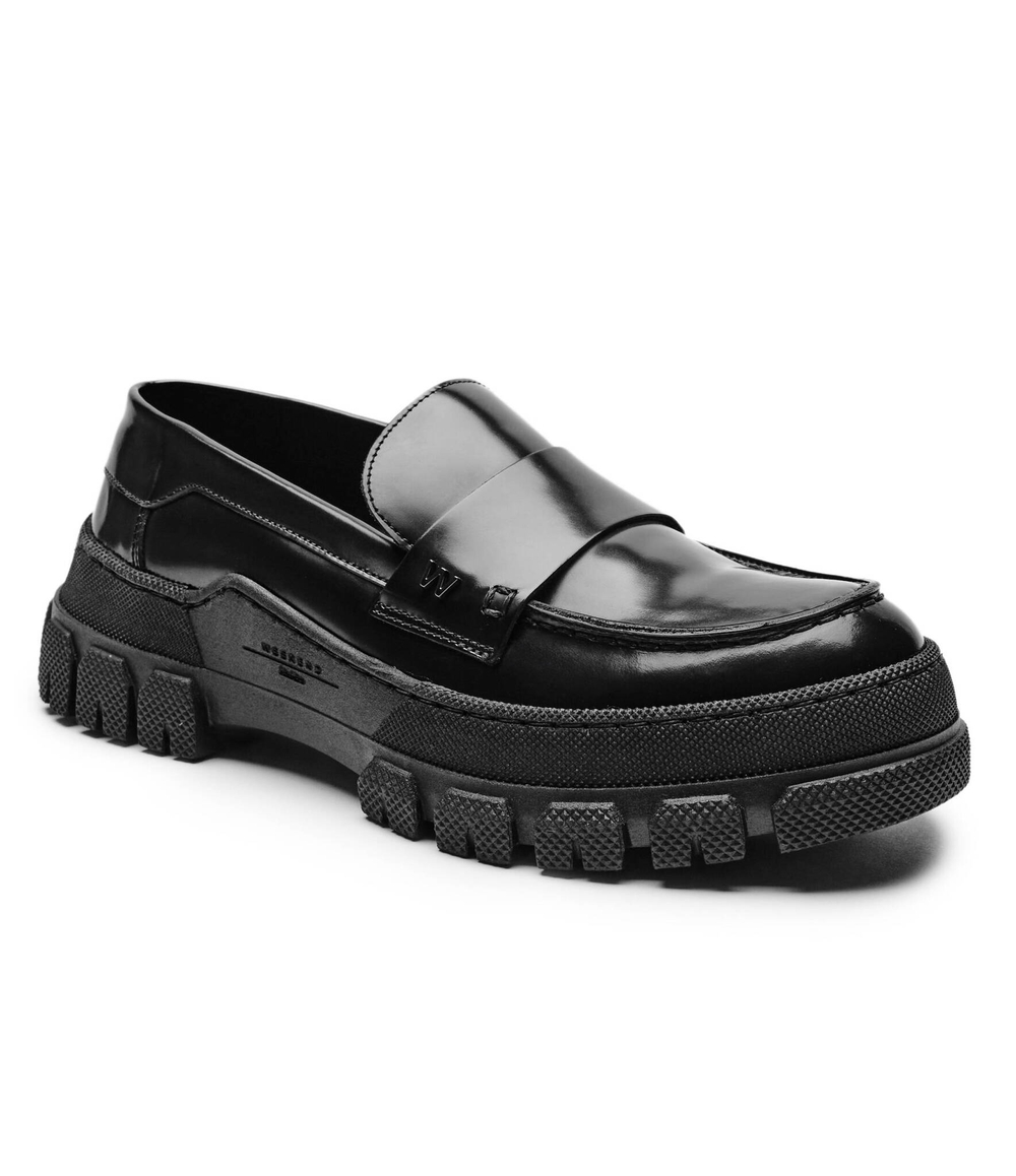 Кожаные лоферы Weekend MaxMara - черный(255260156)