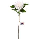 Цветок искусственный «Natur» 74см Хризантема белая