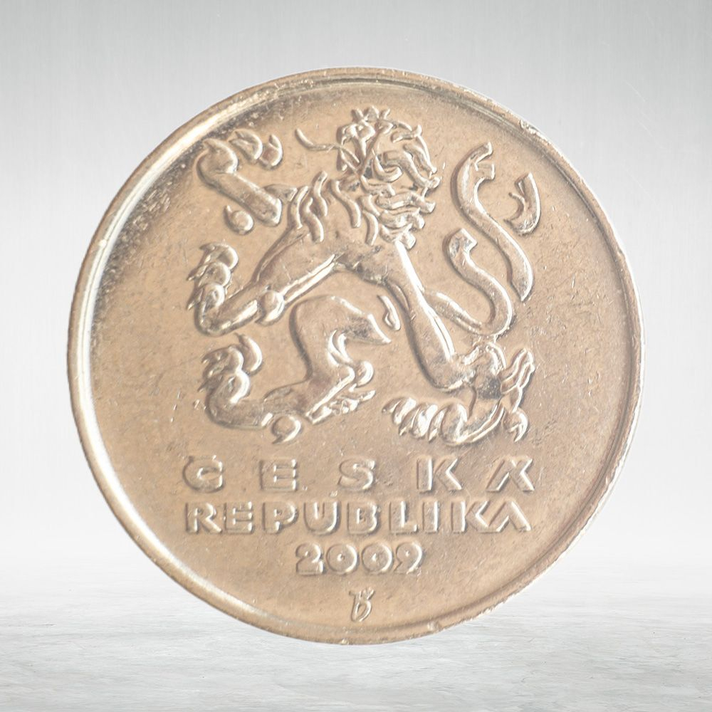 Czech Republic, 5 Korun, 2009, AU