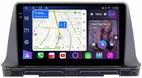 Магнитола для KIA Seltos 2020+ - FarCar S400-TS18 монитор 10.36" QLED на Android 14, CarPlay, 4G SIM-слот