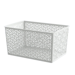 Корзинка универсальная "Linden" 6,7л, 290х190х150мм (светло-серый)