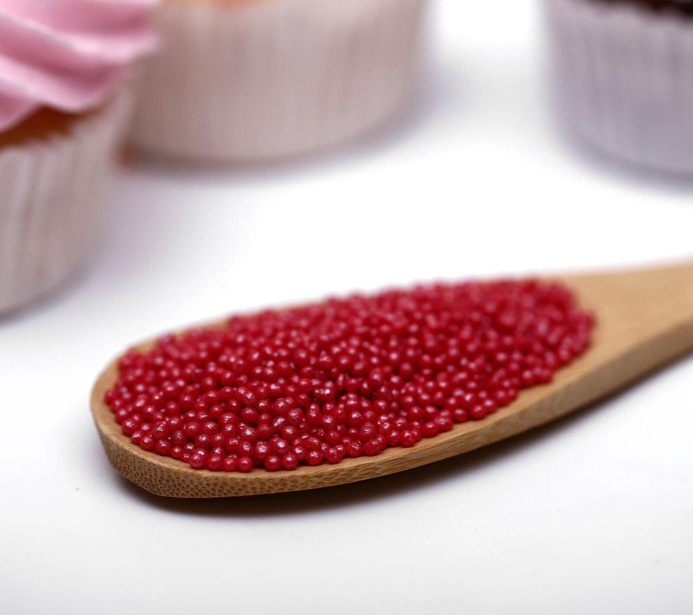 Бисер красный, 50 г