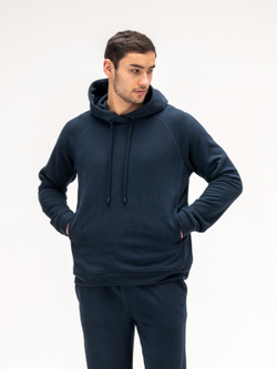 Костюм мужской спортивный (без начеса) Темно синий