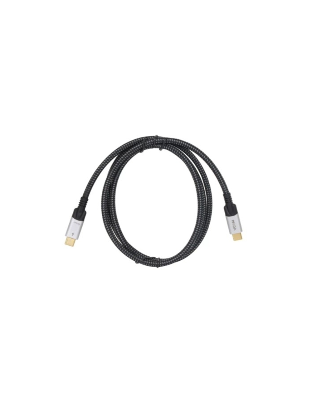 Кабели и переходники USB VCOM, 2м  Кабель / Кабель USB4 TypeC(M)--TypeC(M), 5K@60Hz, 8K@30Hz40GBps, PD 240W, VCOM, 2м