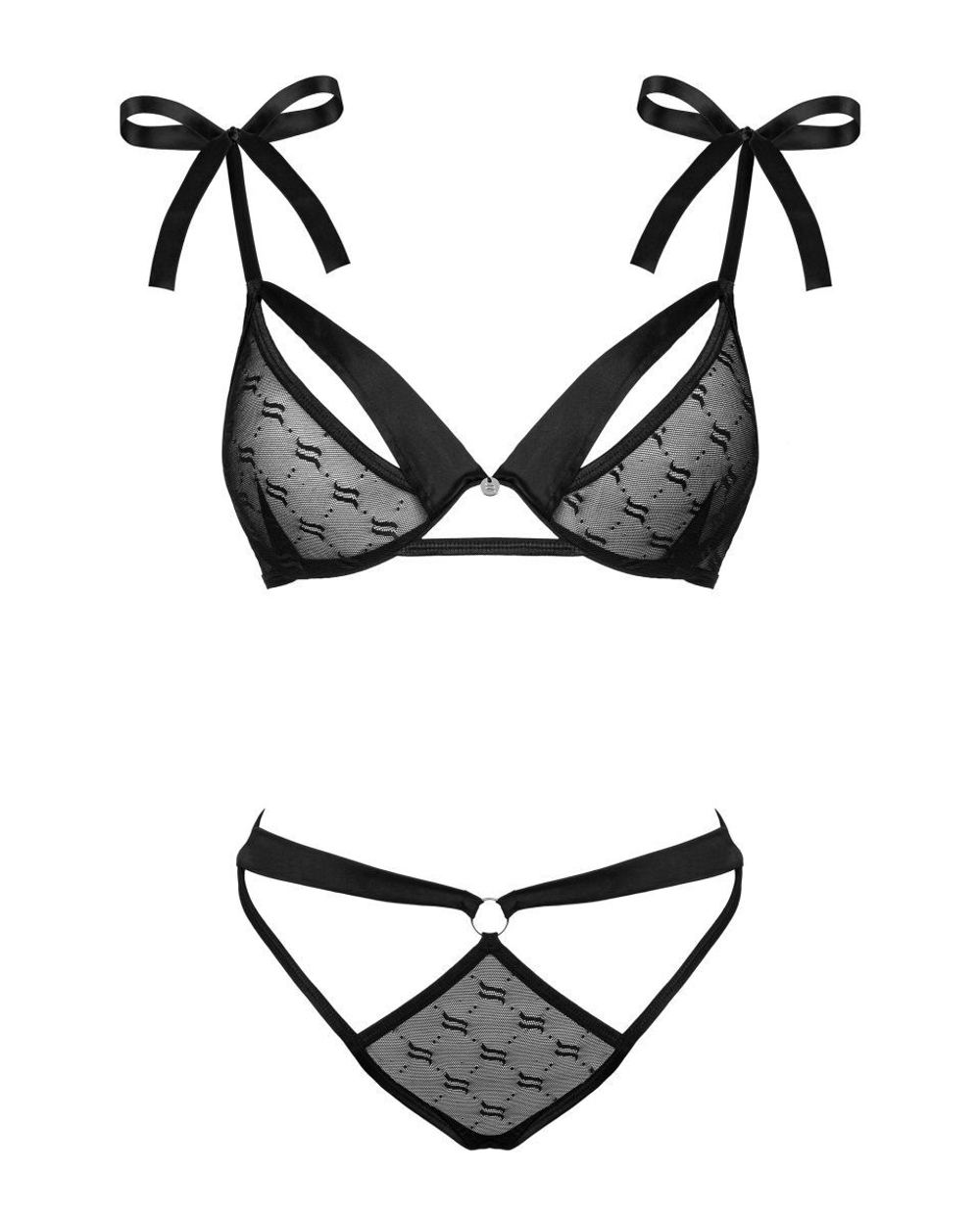 Пикантный комплект эротического белья Obsessivia