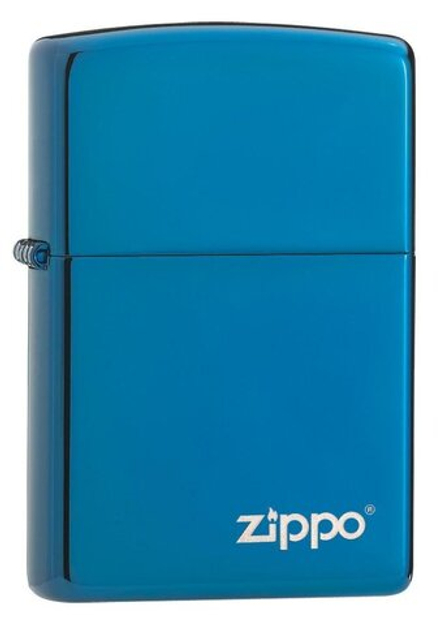 Зажигалка ZIPPO 20446ZL Sapphire™ Zippo Logo