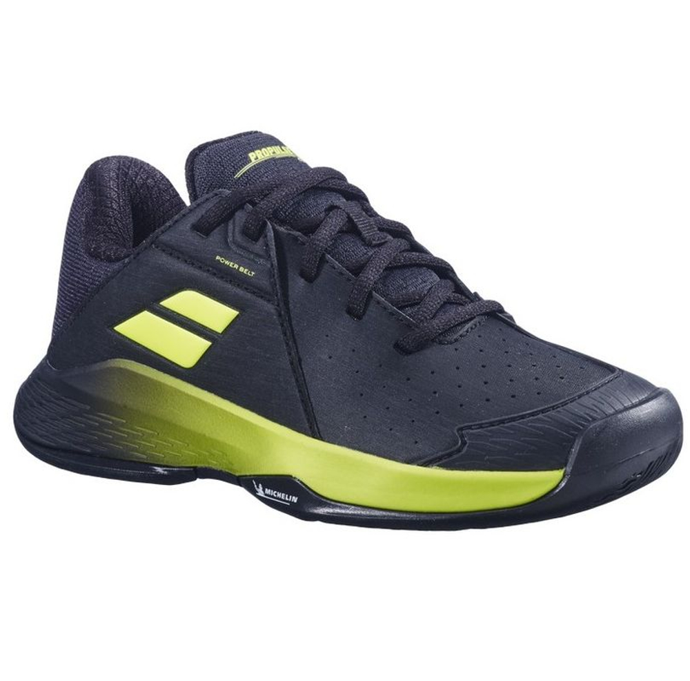 Детские теннисные кроссовки Babolat Propulse Junior 3 All Court - black/aero