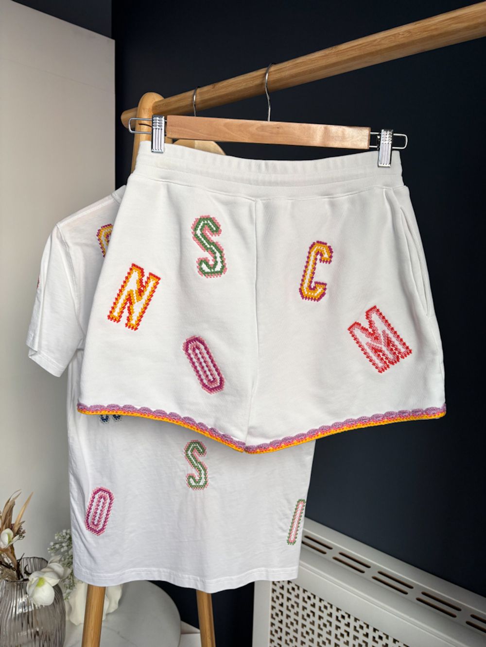Хлопковый костюм Moschino Couture, S