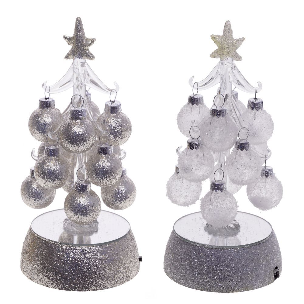 GAEM Изделие декоративное с подсветкой "Ёлочка", L9 W9 H19 см, 2в.