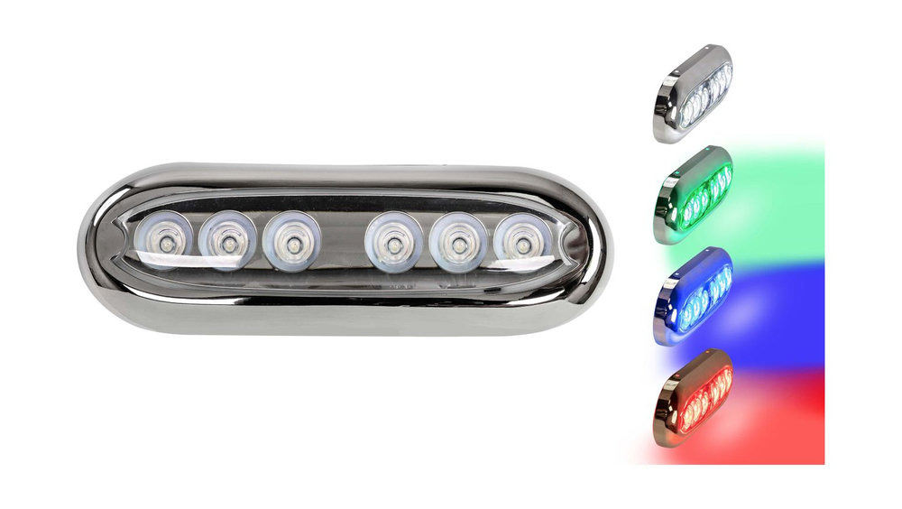 Подводный огонь IH6AP, RGBW, 22w, Marine Rocket