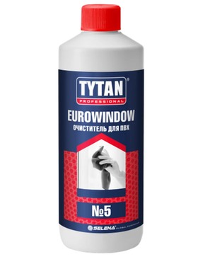 Очиститель для ПВХ Tytan Professional Eurowindow №5, 950 мл