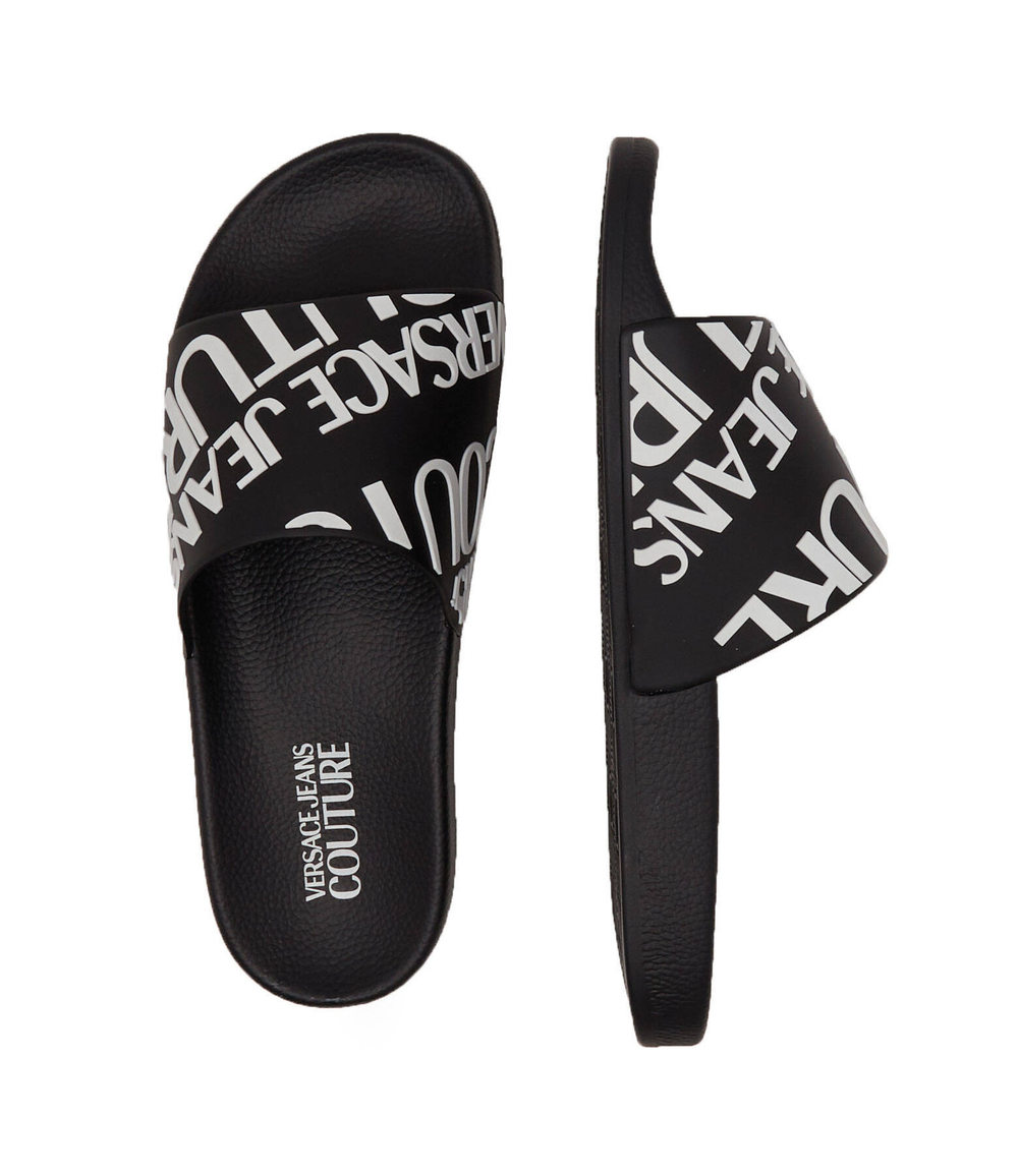 Шлепанцы Versace Jeans Couture - черный(75YA3SQ171352)